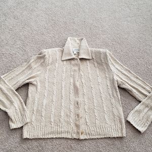 St. JOHN COLLECTION GOLD CARDIGAN 4